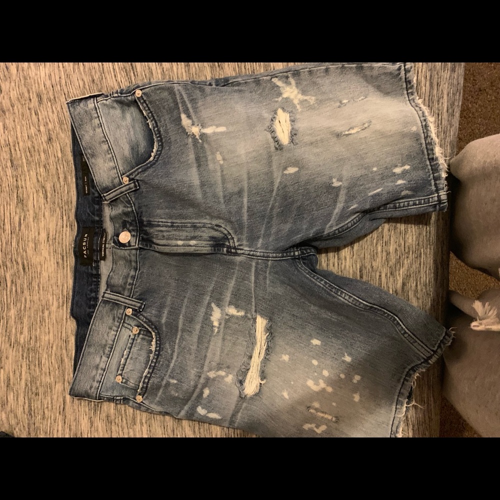 PacSun distressed designer Jean shorts